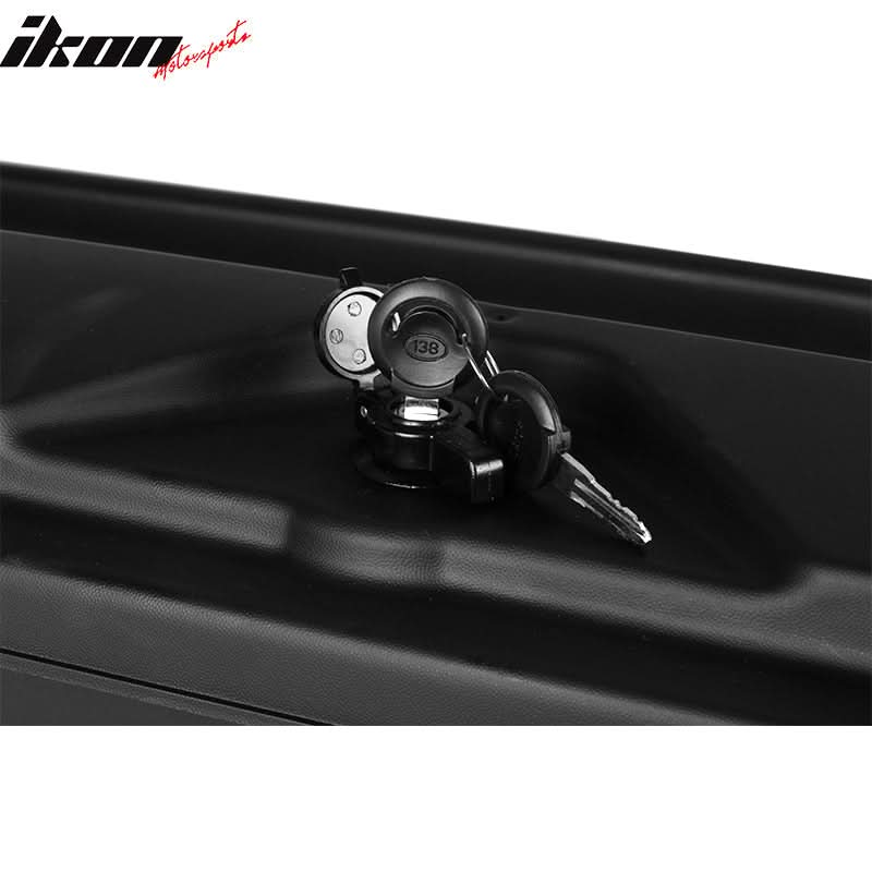 2015-2023 Ford F-150 Black Truck Bed Storage Box Passenger Side ABS
