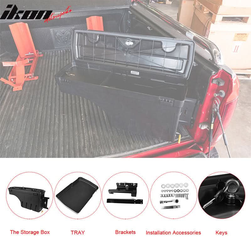 2007-2019 Toyota Tundra Truck Storage Box Toolbox ABS