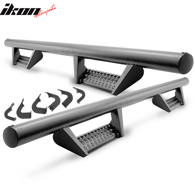 2005-2022 Toyota Tacoma Access Cab BCK Style Black Running Boards