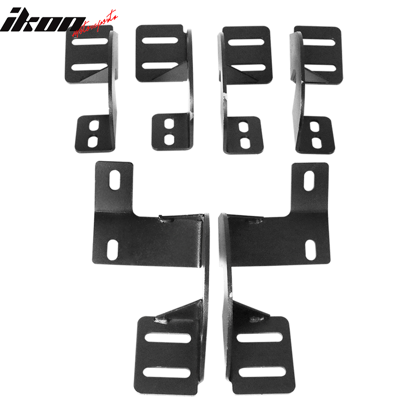 2005-2022 Toyota Tacoma Access Cab BZ Black Running Board Side Steps