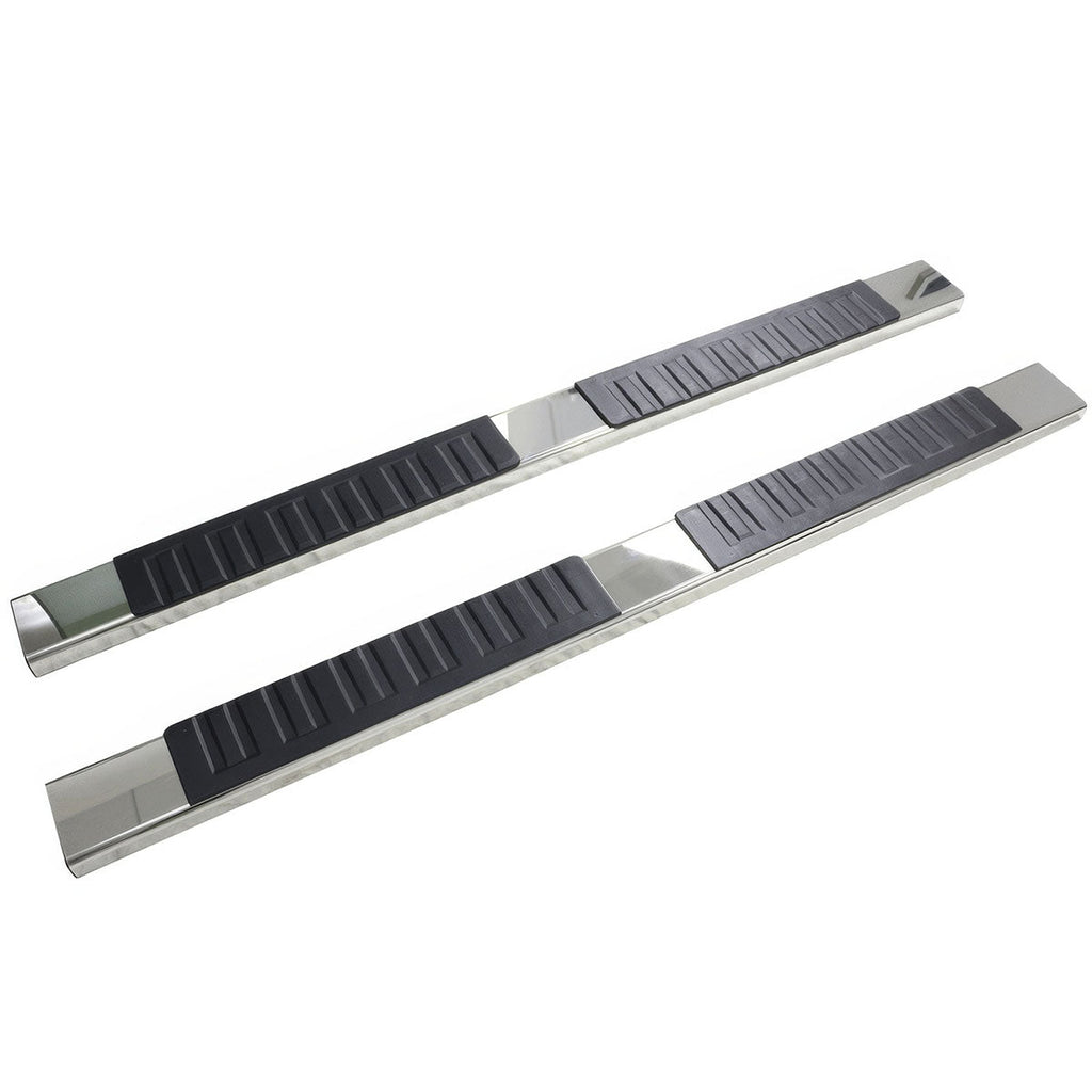 2007-2018 Chevy Silverado GMC Sierra 1500 Chrome Running Board Steel