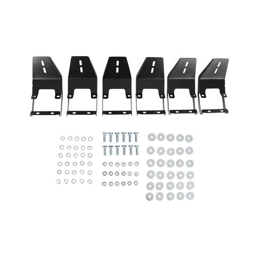 2015-2023 Ford F-150 Super Crew Cab V Running Boards Side Step Bars