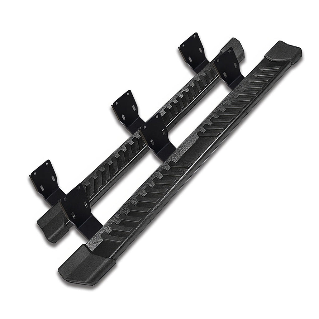 1999-2016 Ford F-250 Super Duty V Type Running Boards Stainless Steel