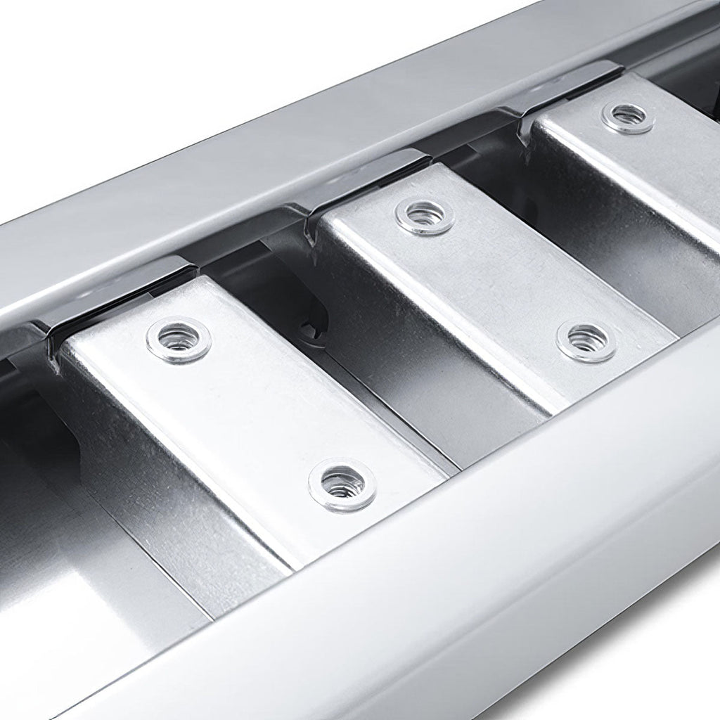 1999-2016 Ford F-250 Super Duty V Type Running Boards Stainless Steel
