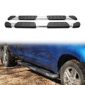 2007-2021 Toyota Tundra Double Cab OE Silver Running Boards Aluminum