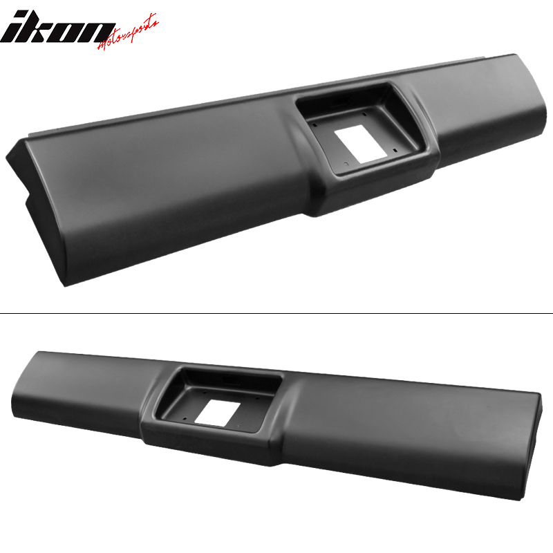 1988-1998 Chevy GMC C1500 C2500 C3500 K1500 K2500 Black Rear Roll Pan