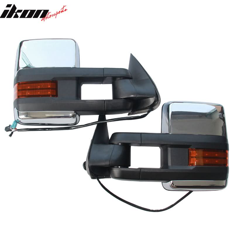2003-2007Â Silverado Towing Mirror Power Heat Signal Arrow Clear Light