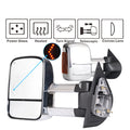 2007-2014Â Silverado Tow Mirrors Power Heated Signal Arrow Light 2PC