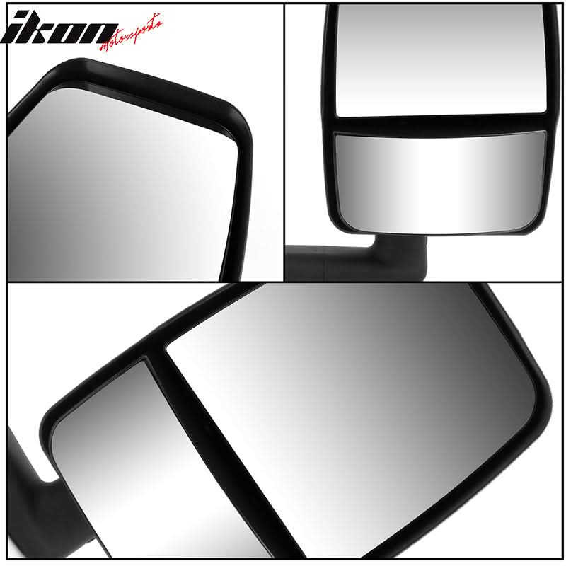 2003-2017Â Chevy Express GMC Savana Side View Towing Mirror Textured