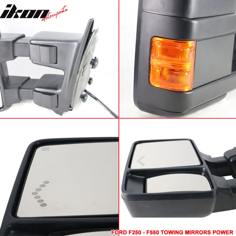 2003-2007Â F250 Side View Mirror Heated Turn Signal Light Arrow Lamp