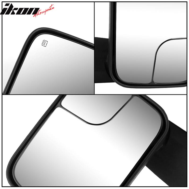 2005-2015Â Toyota Tacoma Side View Towing Mirrors Power Heated 2PC