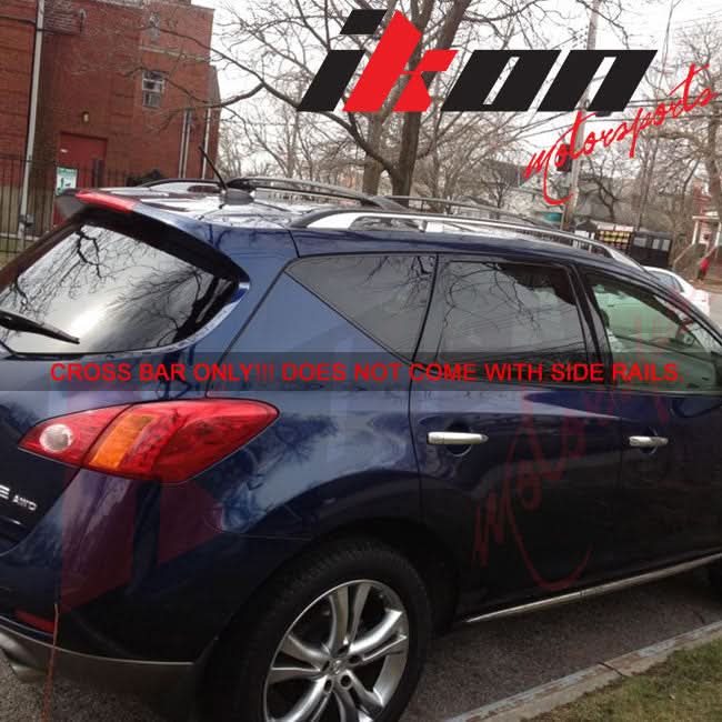 2009-2014 Nissan Murano OE Style Black Roof Rack Cross Bar Aluminum