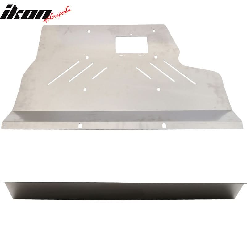 2015-2017 Subaru WRX Silver Splash Shield Skid Plate Aluminum