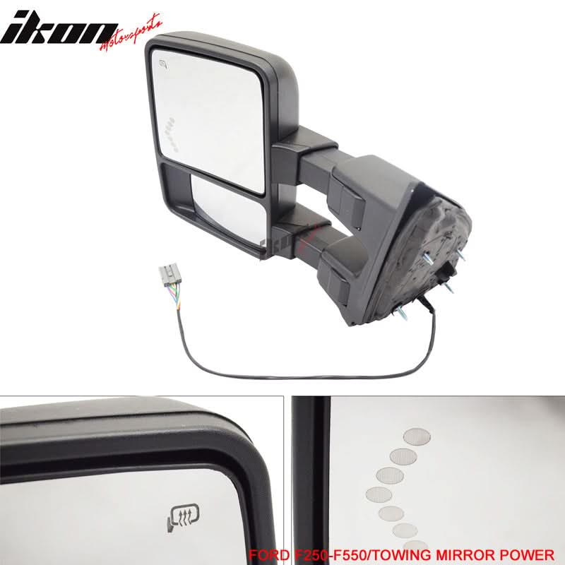 2003-2007Â F250 Side View Mirror Heated Turn Signal Light Arrow Lamp