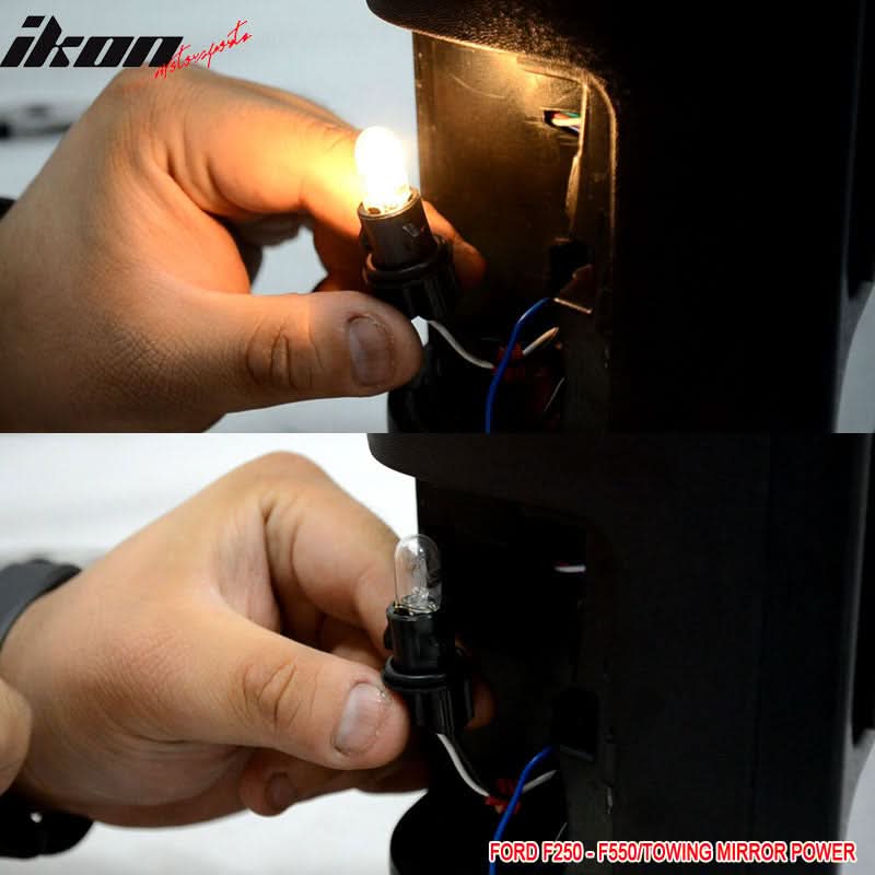 2003-2007Â F250 Side View Mirror Heated Turn Signal Light Arrow Lamp