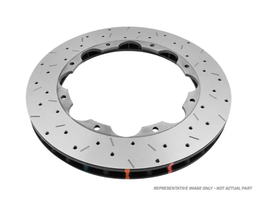 DBA Front 5000 Series Drilled & Slotted Ring Porsche 911 1994