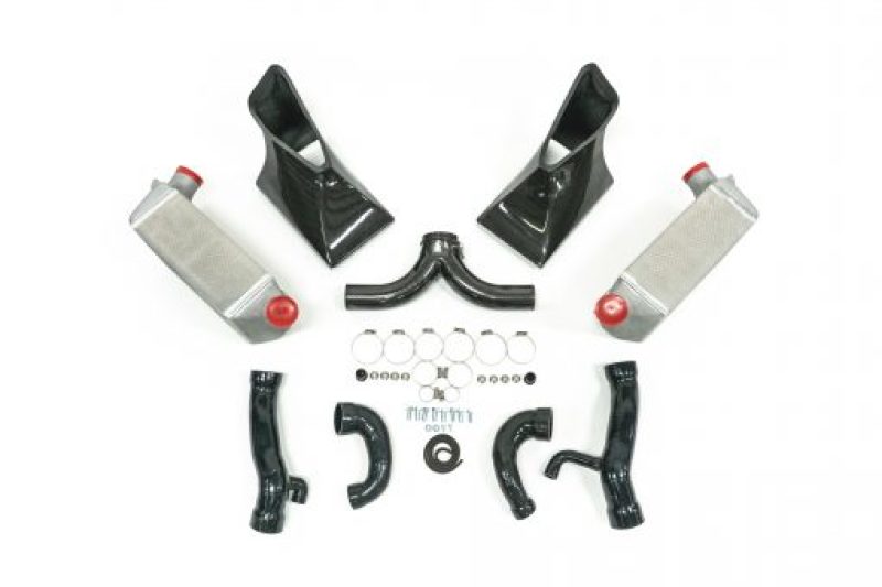 AMS Performance Porsche 997.1TT Alpha Intercooler System (For Stock Framed Turbos) ALP.09.09.0001-2