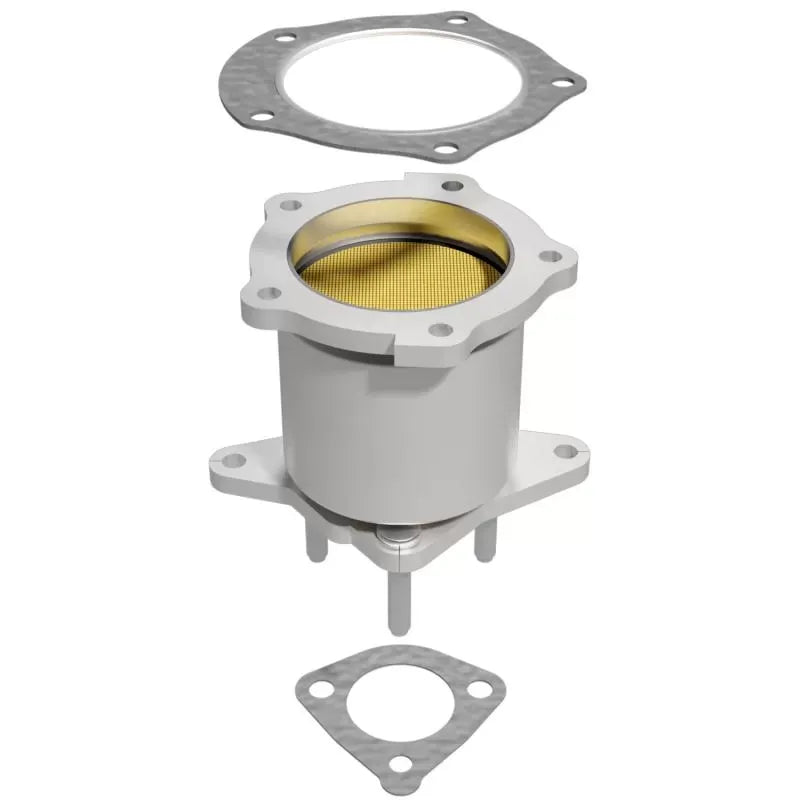 MagnaFlow Direct-Fit Catalytic Converter 50671 for 1995-1998 Mazda Protege, Stainless Steel
