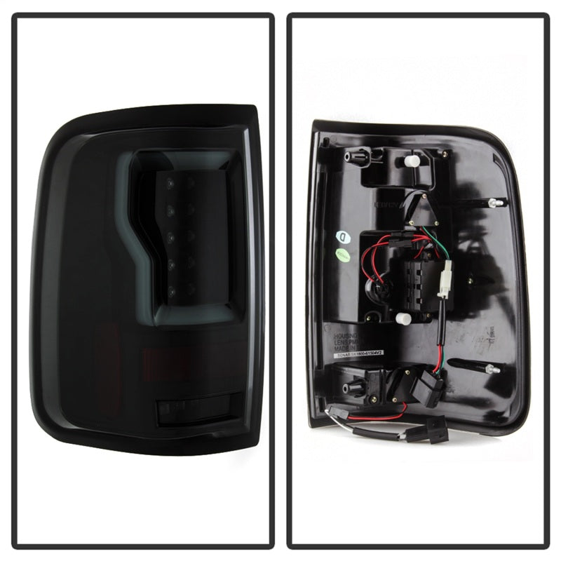 Spyder Ford F150 04-08 Styleside Tail Light V2 - LED - Black Smoke ALT-YD-FF15004V2-LBLED-BSM 5084187