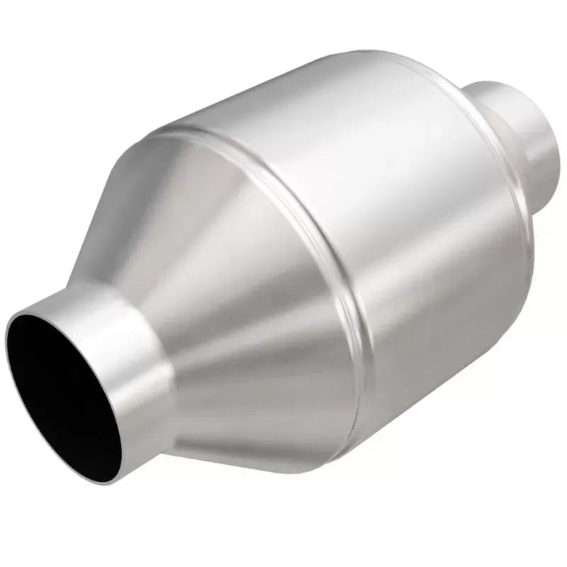 MagnaFlow OEM Grade Universal Catalytic Converter 51656, Stainless Steel, 2.5in Inlet/Outlet