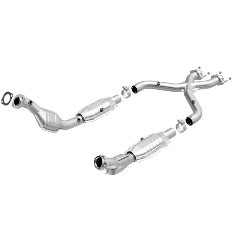 MagnaFlow OEM Grade Direct-Fit Catalytic Converter for 1999-2004 Ford Mustang, Stainless Steel