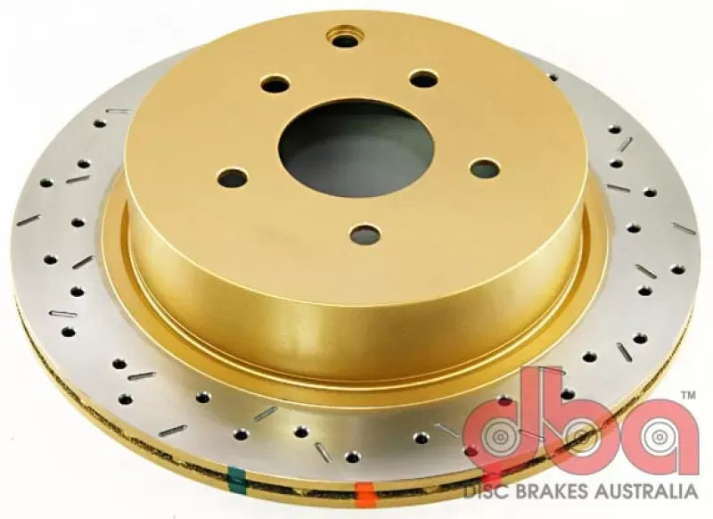 DBA/FX45 Rear Cross Drilled & Slotted 4000 Series Nissan Murano 2005+ | Infiniti FX35 03-06