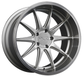 XXR 527D Wheel Silver / Machined Lip 18x9 +35 5x4.5