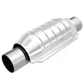 MagnaFlow Standard Grade Universal Catalytic Converter 53005, 2.25in, Stainless Steel