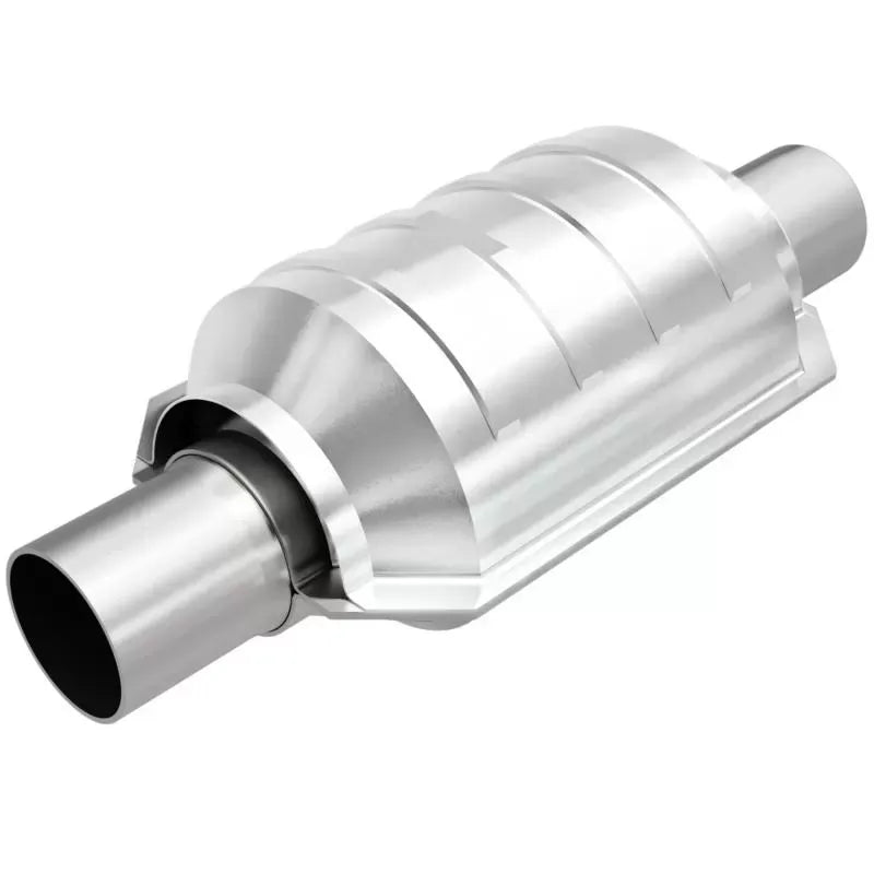 MagnaFlow Standard Grade Universal Catalytic Converter 53103, 1.75in, Stainless Steel, Fits Honda CR-X 1988-1991