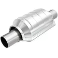 MagnaFlow Standard Grade Universal Catalytic Converter 53104, 2" Inlet/Outlet, Stainless Steel