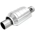 MagnaFlow Standard Grade Universal Catalytic Converter 53134, 2" Inlet/Outlet, Stainless Steel