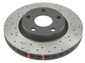 DBA 4000 Series Drilled and Slotted Front Rotor Chevrolet Corvette Z06 06-12