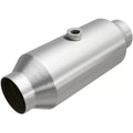 MagnaFlow Universal Catalytic Converter 5551354, 2in Stainless Steel, CARB Compliant, Fits Dodge, Ford, Mazda, Toyota