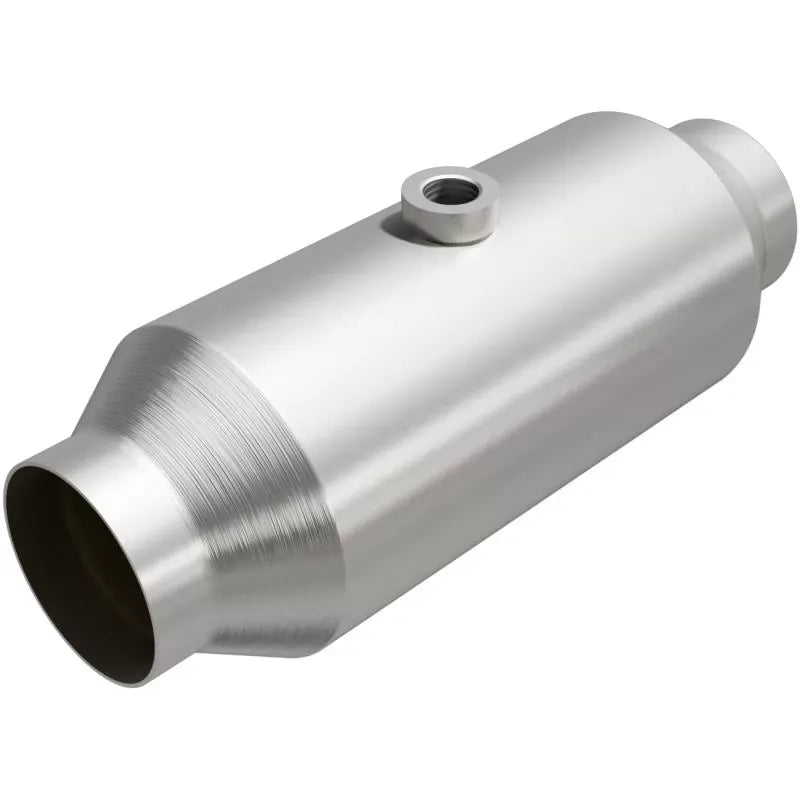 MagnaFlow Universal Catalytic Converter 5551354, 2in Stainless Steel, CARB Compliant, Fits Dodge, Ford, Mazda, Toyota