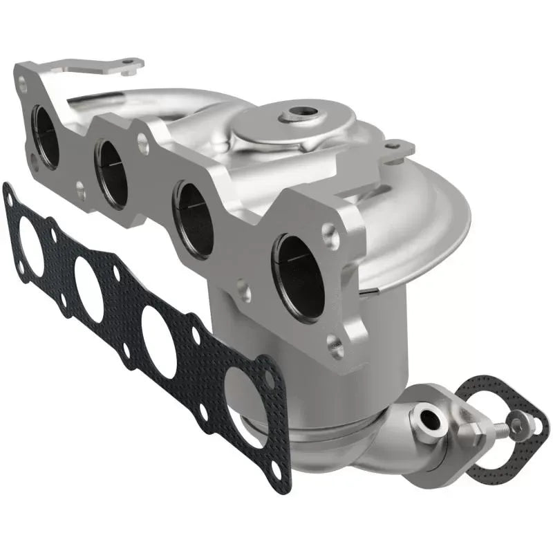 MagnaFlow Manifold Catalytic Converter 5582998 for 2010-2012 Hyundai Santa Fe & 2011-2013 Kia Sorento, Stainless Steel, 