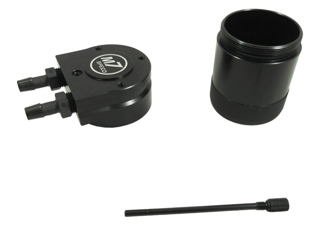 M7 Speed MINI Cooper Oil Catch Can Kit | 2011-2015 | N18B Engine | RED Hoses