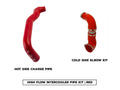 High Flow Intercooler Pipe Kit | Gen 2 MINI Cooper | Turbocharged | Red