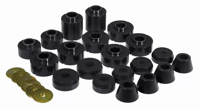 Prothane 80-96 Ford F100/350 2WD | 4WD Body Mount - Black