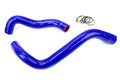 HPS Blue Reinforced Silicone Radiator Hose Kit Coolant Ford 99-01 F350 Superduty w/ 7.3L Diesel Single Alternator