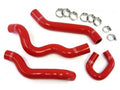 HPS Performance Products HPS Red Reinforced Silicone Radiator Hose Kit Coolant Chevy 08-10 Cobalt SS 2.0L Turbo