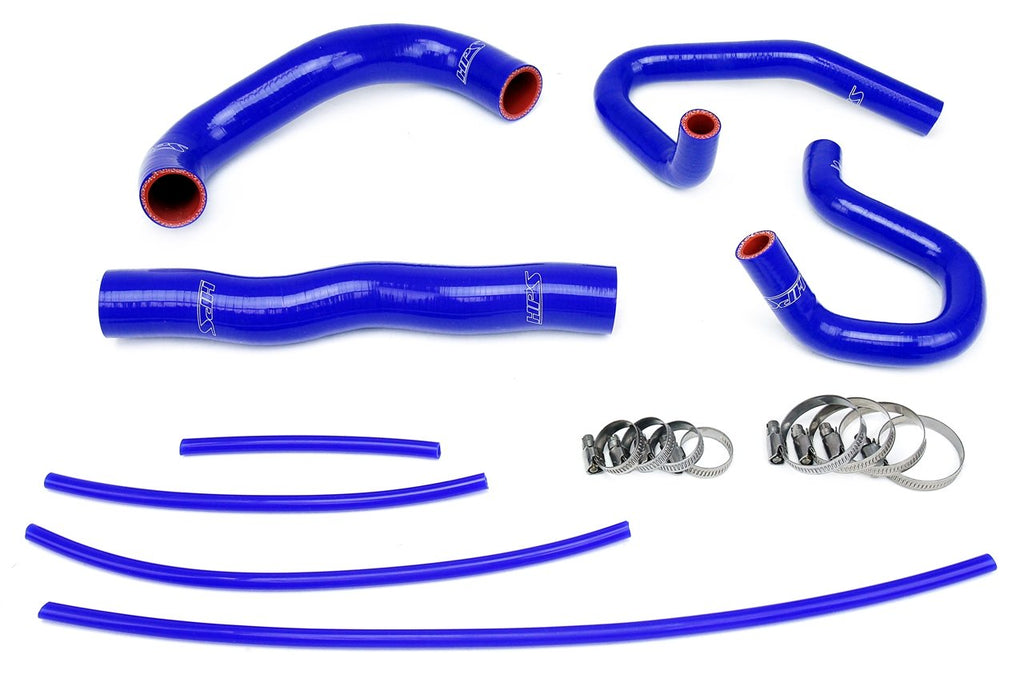 HPS Performance HPS Silicone Radiator + Heater Coolant Hose Kit Hyundai 2013-2014 Genesis Coupe 2.0T Turbo 4Cyl Left Hand Drive, 57-1324