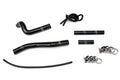 HPS Performance Products HPS Black Reinforced Silicone Radiator Hose Kit Suzuki 01-08 RM125 2 Stroke