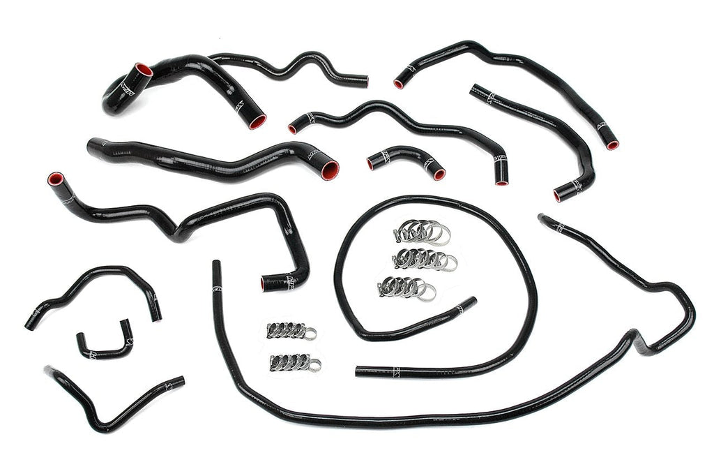HPS Performance HPS Silicone Radiator + Heater Coolant Hose Kit Mazda 2010-2013 Mazdaspeed 3 2.3L Turbo, 57-1512