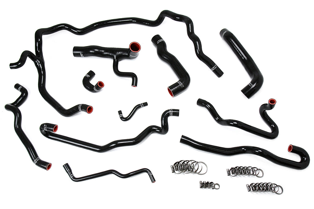 HPS Performance HPS Silicone Radiator + Heater Coolant Hose Kit BMW 2004-2005 530i E60 Left Hand Drive, 57-1552