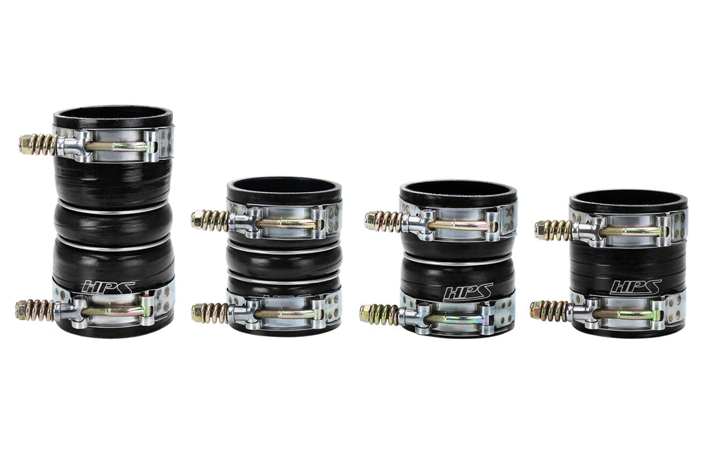 HPS Performance Products HPS High Temp Aramid Reinforced Silicone Intercooler Hose Boots Kit Ford 2008-2010 F350 Superduty 6.4L V8 Powerstroke Diesel Turbo