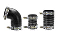 HPS Performance Products HPS High Temp Aramid Reinforced Silicone Intercooler Hose Boots Kit Chevy 2006-2010 Silverado 2500 6.6L Duramax Diesel