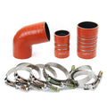 HPS High Temp Aramid Reinforced Silicone Intercooler Hose Boots Kit GMC 2006-2010 Sierra 3500 6.6L Duramax Diesel