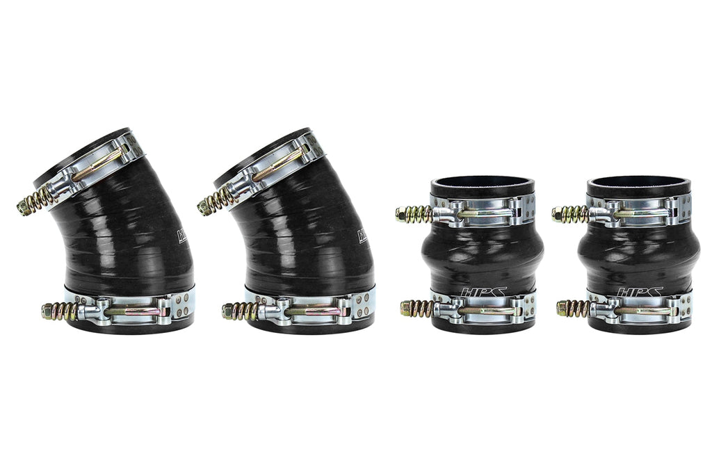 HPS Performance HPS High Temp Aramid Reinforced Silicone Intercooler Hose Boots Kit Dodge 1994-2002 Ram Pickup 5.9L Cummins Diesel