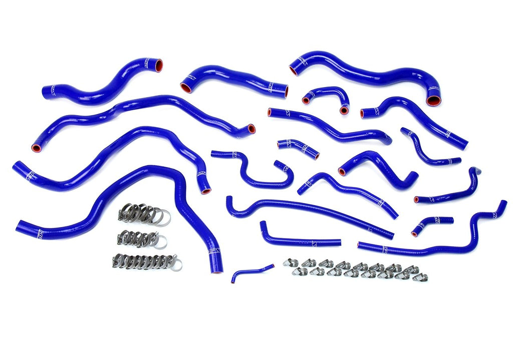 HPS Performance HPS Silicone Radiator + Heater Coolant Hose Kit Honda 2016-2020 Civic 2.0L Non Turbo, 57-1607