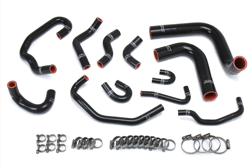 HPS Performance HPS Silicone Radiator + Heater Coolant Hose Kit Toyota 1993-1995 Pickup 3.0L V6 Left Hand Drive, 57-1654